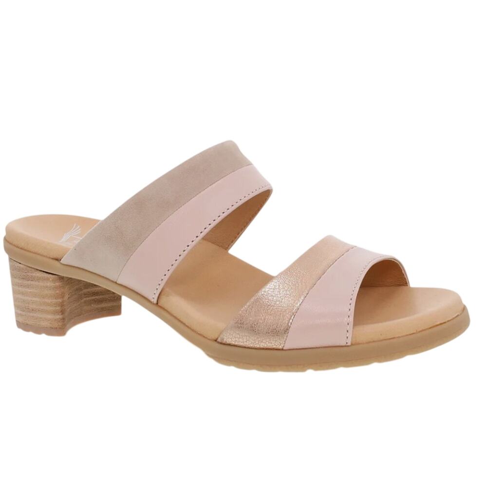 Dansko Theresa Multi-Strap Slip-On Leather Sandals Size 40EU 9.5-10US
